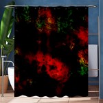 Background Art Abstract Watercolor Shower Curtain 60  x 72  (Medium)  60 x72  Curtain