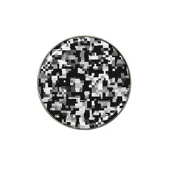 Noise Texture Graphics Generated Hat Clip Ball Marker by Sapixe