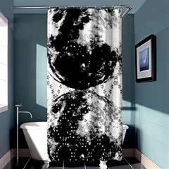 Moon And The Stars Pattern Shower Curtain 36  X 72  (stall)  by flipstylezfashionsLLC