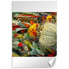 Flower Color Nature Plant Crafts Canvas 24  X 36  by Sapixe