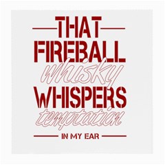 Fireball Whiskey Shirt Solid Letters 2016 Medium Glasses Cloth (2-side) by crcustomgifts