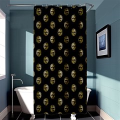 Venetian Mask Motif Pattern 1 Shower Curtain 36  X 72  (stall)  by dflcprintsclothing