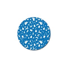 Christmas Pattern Golf Ball Marker (4 Pack) by Valentinaart