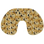 Doge meme Doggo Kekistan Funny Pattern Travel Neck Pillows Front