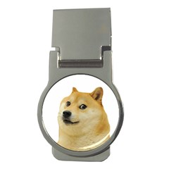 Doggo Doge Meme Money Clip (round) by snek