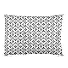 Logo Kek Pattern Black And White Kekistan White Background Pillow Case (two Sides) by snek