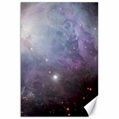 Orion Nebula Pastel Violet Purple Turquoise Blue Star Formation  Canvas 20  X 30  by genx