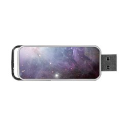 Orion Nebula Pastel Violet Purple Turquoise Blue Star Formation  Portable Usb Flash (one Side) by genx