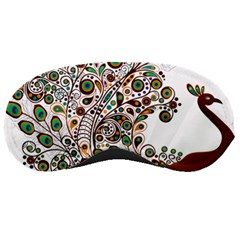 Peacock Graceful Bird Animal Sleeping Masks by Wegoenart