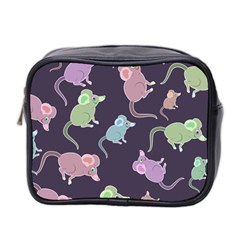 Animals Mouse Cartoon Pet Mini Toiletries Bag (two Sides) by Wegoenart