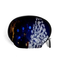 Christmas Card Christmas Atmosphere Accessory Pouch (small) by Wegoenart
