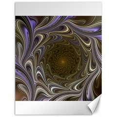 Fractal Waves Whirls Modern Canvas 12  X 16  by Wegoenart