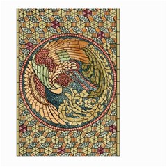 Wings Feathers Cubism Mosaic Large Garden Flag (two Sides) by Wegoenart