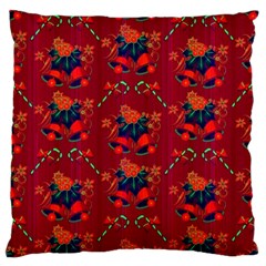 Christmas Pattern Large Cushion Case (one Side) by Wegoenart