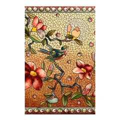 Flower Cubism Mosaic Vintage Shower Curtain 48  X 72  (small)  by Wegoenart