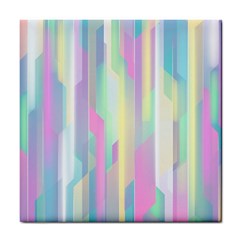 Background Abstract Pastels Tile Coasters by Wegoenart