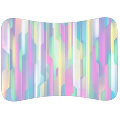 Background Abstract Pastels Velour Seat Head Rest Cushion by Wegoenart