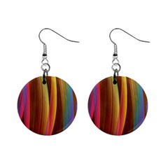 Abstract Background Colorful Mini Button Earrings by Wegoenart