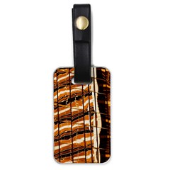 Abstract Architecture Background Luggage Tags (one Side)  by Wegoenart