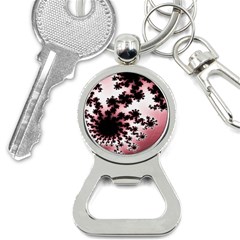 Fractal Pattern Pink Bottle Opener Key Chains by Wegoenart