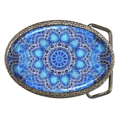 Fractal Mandala Abstract Belt Buckles by Wegoenart