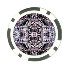 Abstract #8   I   Aquatic 6000 Poker Chip Card Guard by KesaliSkyeArt