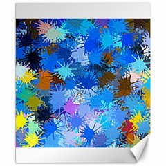 Color Colors Abstract Colorful Canvas 8  X 10  by Pakrebo