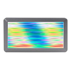 Wave Rainbow Bright Texture Memory Card Reader (mini) by Pakrebo