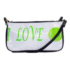 I Lovetennis Shoulder Clutch Bag by Greencreations