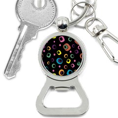 Abstract Background Retro 60s 70s Bottle Opener Key Chains by Pakrebo