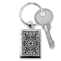 Pattern Star Design Texture Key Chains (rectangle)  by Pakrebo