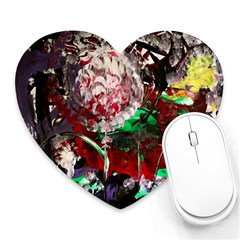 Dedelion Heart Mousepads by bestdesignintheworld