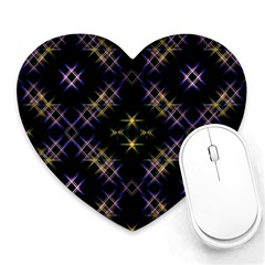 Seamless Background Abstract Vector Heart Mousepads by Pakrebo