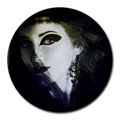 The Fortune Teller Round Mousepads by WensdaiAmbrose