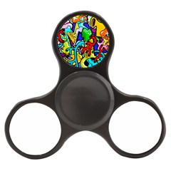 Graffiti Abstract With Colorful Tubes And Biology Artery Theme Finger Spinner by genx