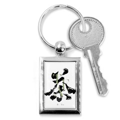 Tea Calligraphy Key Chains (rectangle)  by EMWdesign