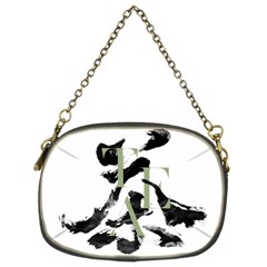 Tea Calligraphy Chain Purse (two Sides) by EMWdesign