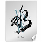 Water Calligraphy  Canvas 36  x 48  35.26 x46.15  Canvas - 1