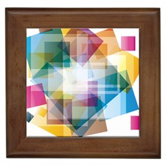 Abstract Background Framed Tiles by Mariart