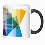 Abstract Background Morph Mugs Right