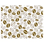 Coffee Beans Vector Double Sided Flano Blanket (Medium)  60 x50  Blanket Front