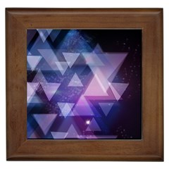 Geometric Triangle Framed Tiles by Mariart