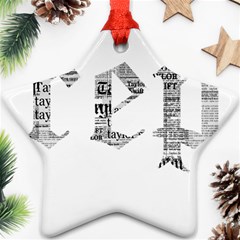 Taylor Swift Ornament (star) by taylorswift