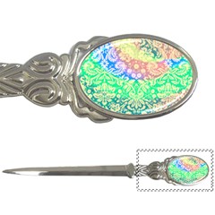 Hippie Fabric Background Tie Dye Letter Opener by Mariart