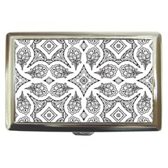 Mandala Line Art Cigarette Money Case by Mariart