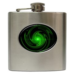 Lines Rays Background Light Hip Flask (6 Oz) by Mariart