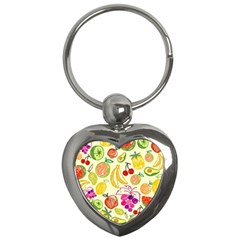 Seamless Pattern Desktop Decoration Key Chains (heart)  by Pakrebo