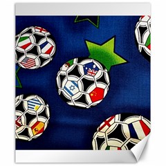 Textile Football Soccer Fabric Canvas 20  X 24  by Pakrebo