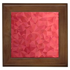 Triangle Background Abstract Framed Tiles by Mariart