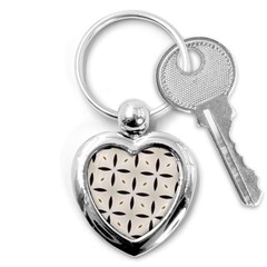 Texture Background Pattern Key Chains (heart)  by Pakrebo